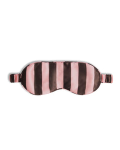 SILK EYEMASK | ROCKY ROAD STRIPES