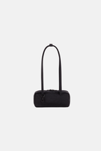 Small Nylon Bowler Bag Black