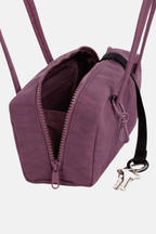 Small Nylon Bowler Bag Wild Plum
