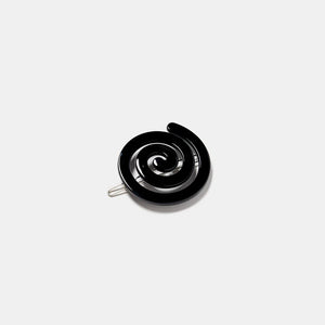 SPIRAL CLIP | BLACK