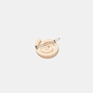 SPIRAL CLIP | BLACK CREAM