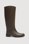 STEVIE LEATHER RIDING BOOT | WALNUT