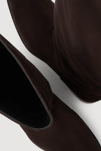 STEVIE SUEDE LEATHER RIDING BOOT | GANACHE