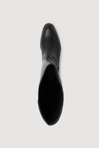 STEVIE LEATHER RIDING BOOT | BLACK