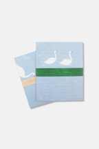 Cozyca Products Swan in February Letter Set by Subikiawa