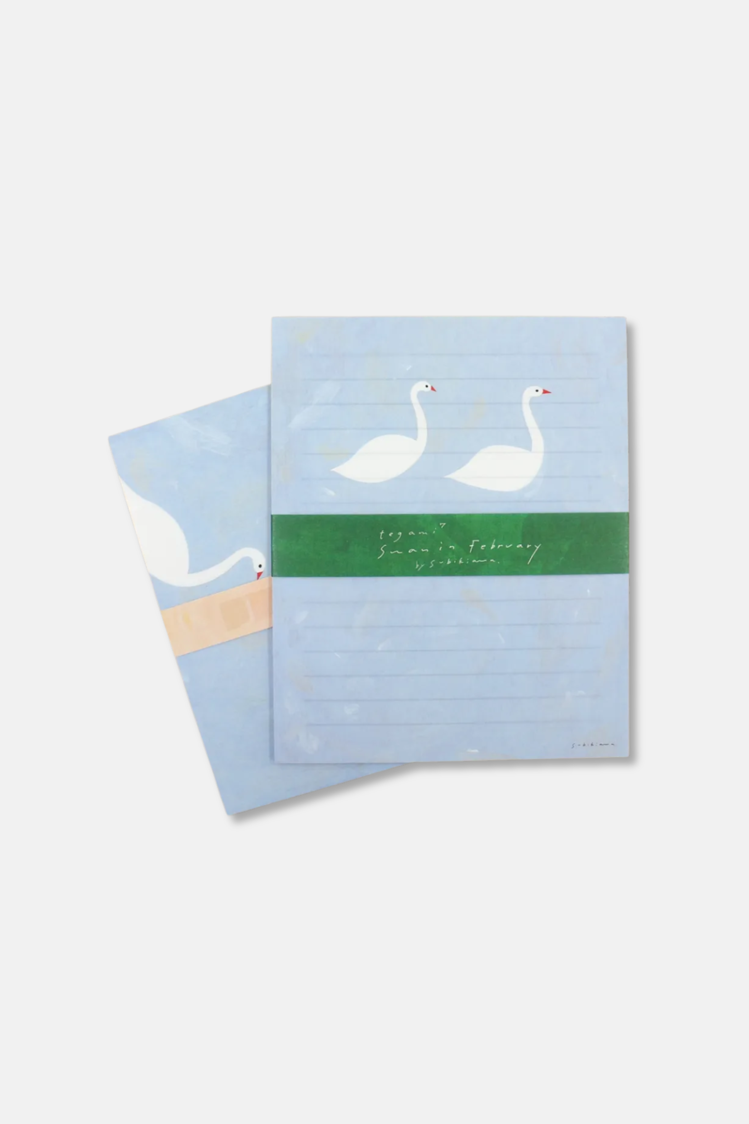 Cozyca Products Swan in February Letter Set by Subikiawa