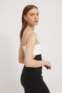 TALLULA DRESS | BLACK/CLOUD