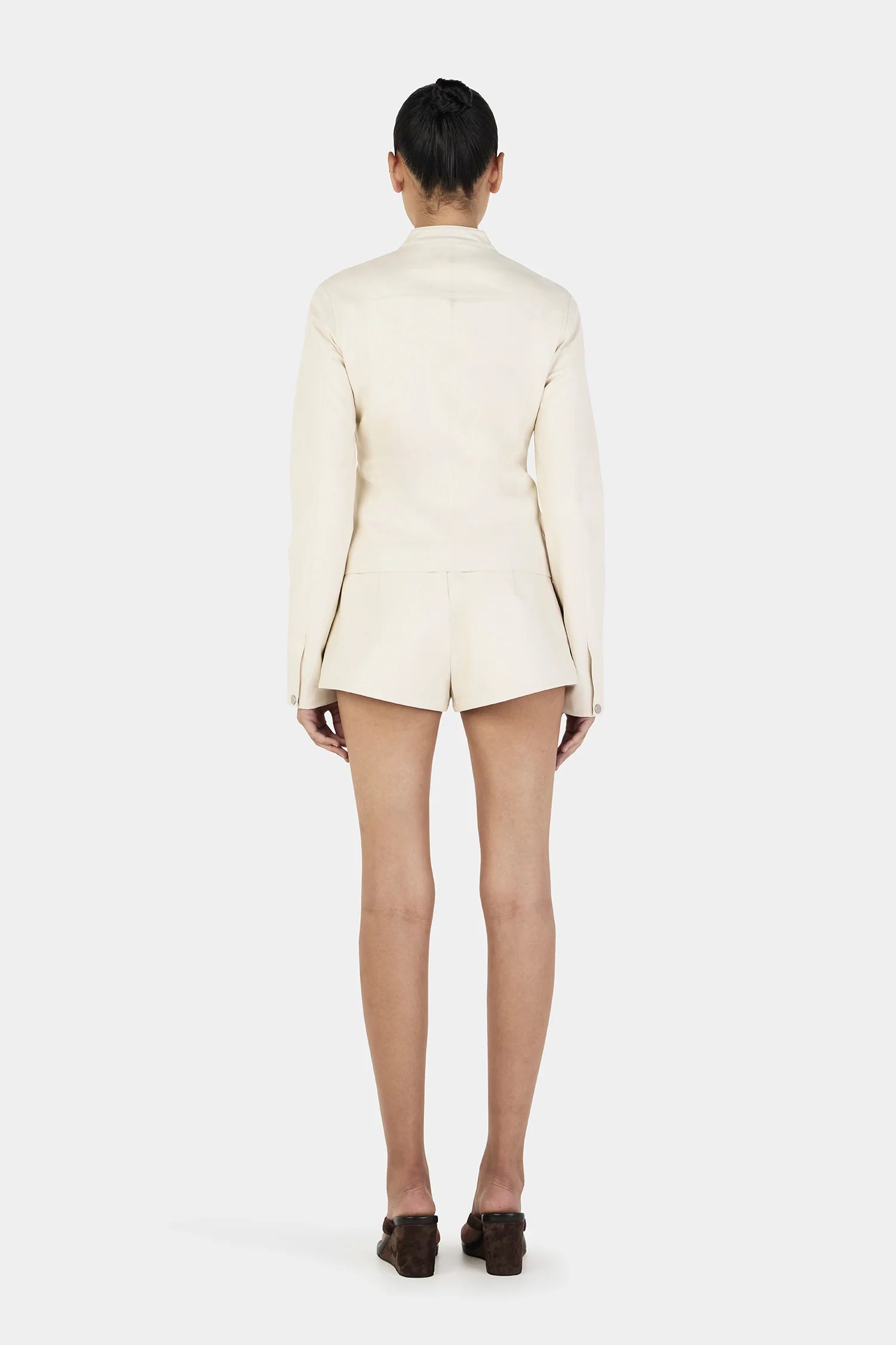 TARI MOTO JACKET | CREAM