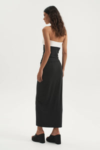REBEL JERSEY SKIRT | BLACK