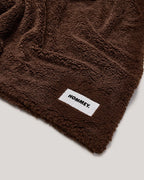 FAUX FUR THROW BLANKET | CHIOCOLATE