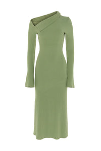 DELIA DRESS | ALOE GREEN