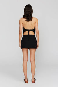 TOSCA HALTER | BLACK