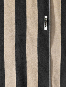 HOMMEY BEACH TOWEL | VANILLA BEAN STRIPES
