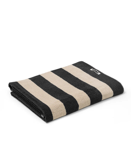 HOMMEY BEACH TOWEL | VANILLA BEAN STRIPES