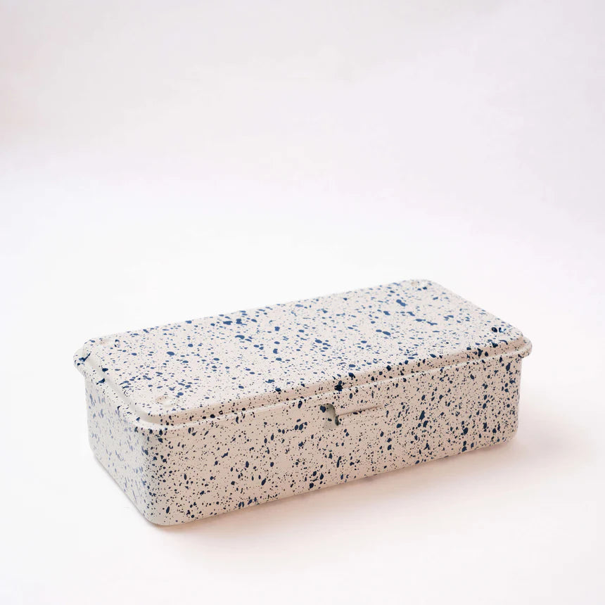 TOYO TRUNK SHAPE TOOLBOX | JAPANESE WHITE INDIGO