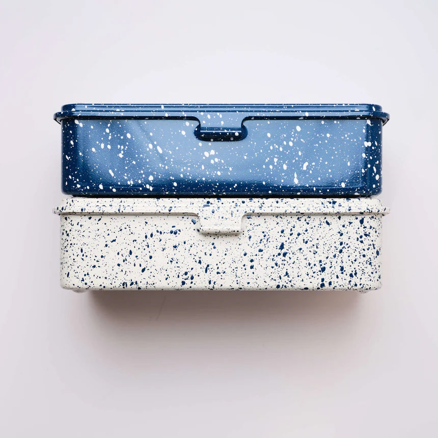 TOYO TRUNK SHAPE TOOLBOX | JAPANESE WHITE INDIGO