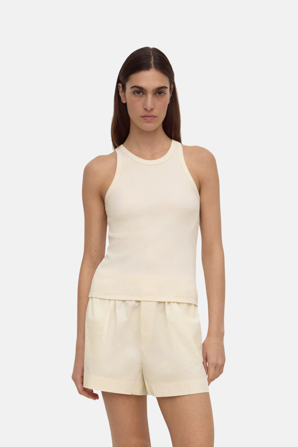 Assembly Label Tabitha Rib Tank Vanilla