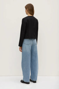 TAMARA WOOL JACKET | BLACK