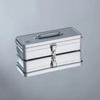 TOYO TRUNK SHAPE TOOLBOX | T-320 | SILVER