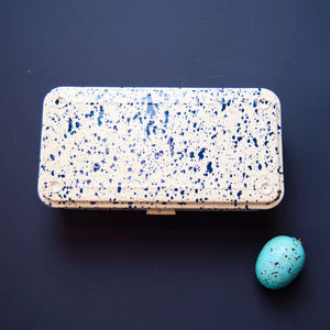 TOYO TRUNK SHAPE TOOLBOX | JAPANESE WHITE INDIGO