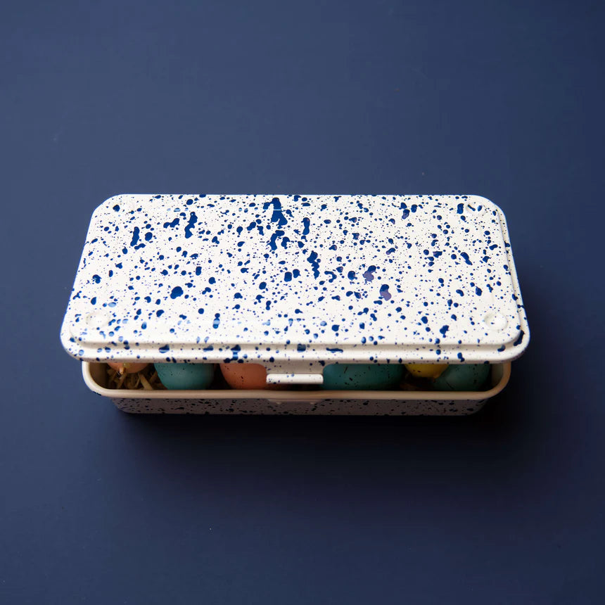 TOYO TRUNK SHAPE TOOLBOX | JAPANESE WHITE INDIGO
