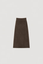 Pinky & Kamal Track Skirt Soil Acid Wash