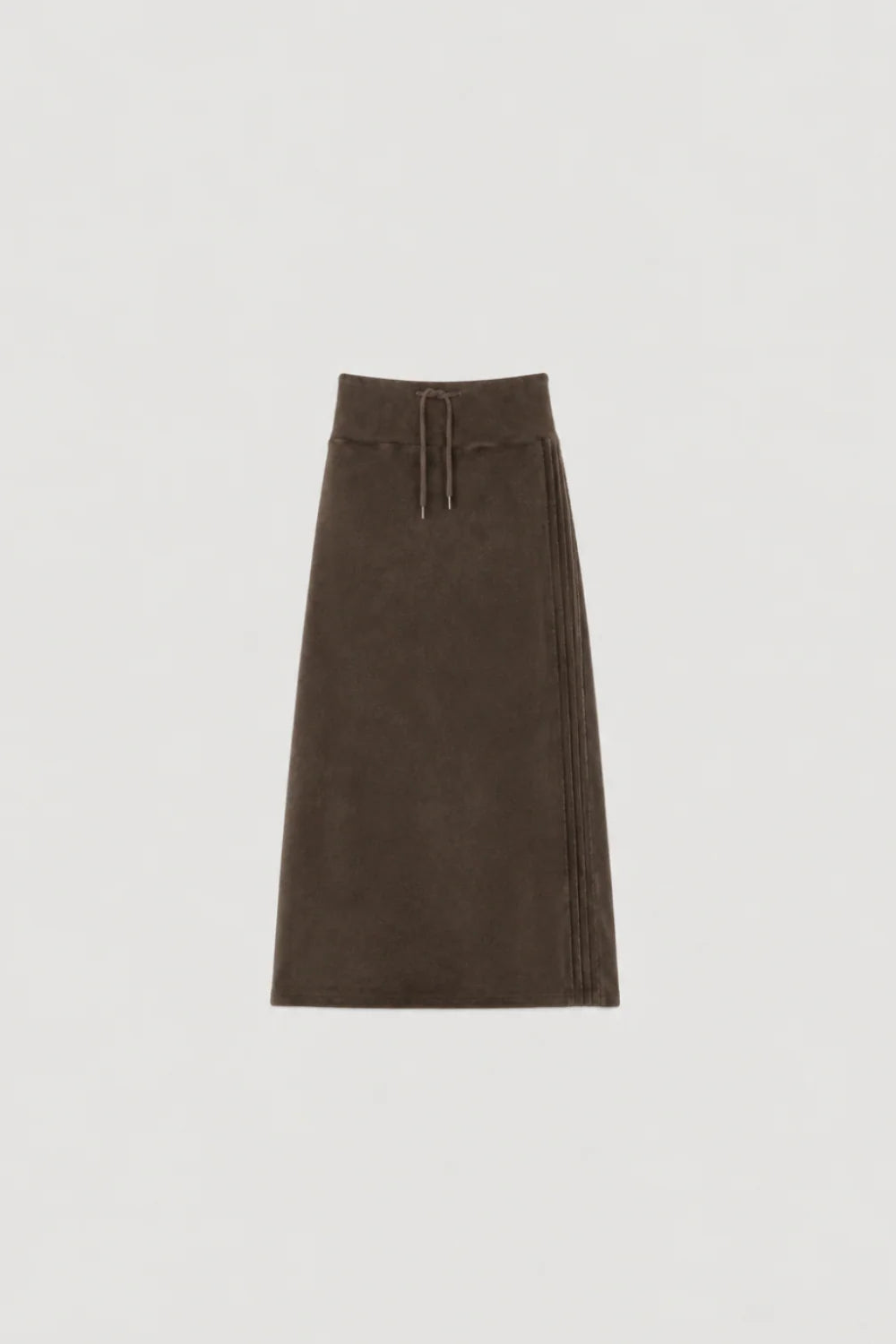 Pinky & Kamal Track Skirt Soil Acid Wash