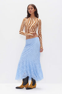 UNDERWOOD LS TOP | THE TIE DYE STRIPE