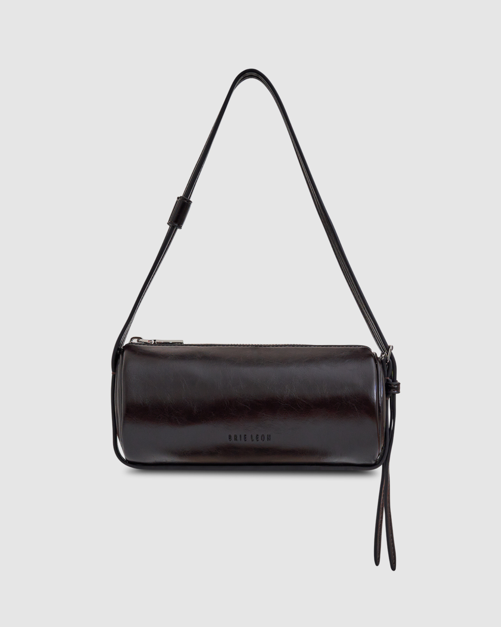 BROOKE MINI BARREL BAG | BURNT COFFEE