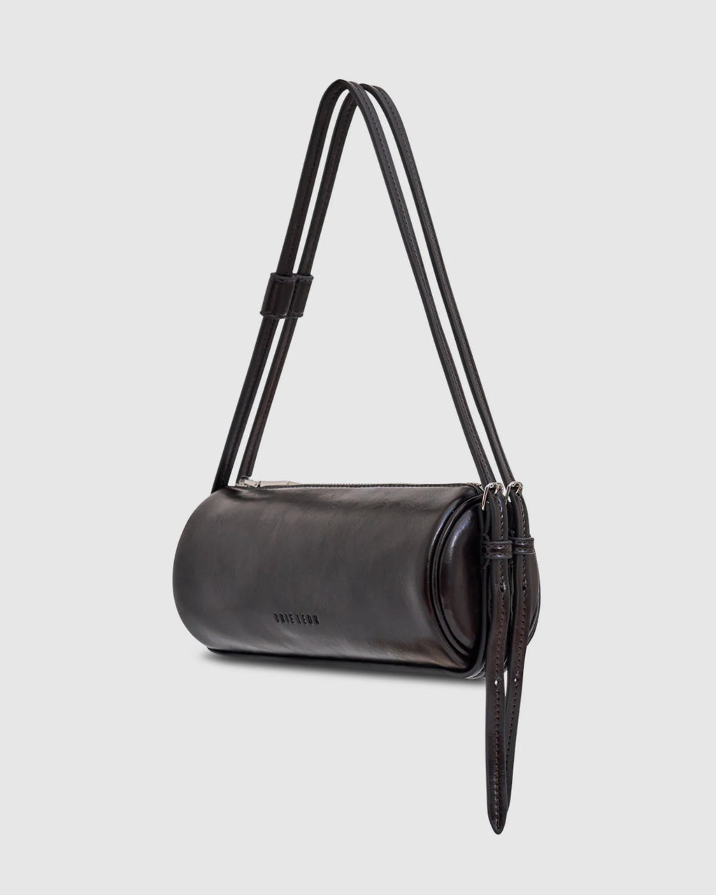 BROOKE MINI BARREL BAG | BURNT COFFEE