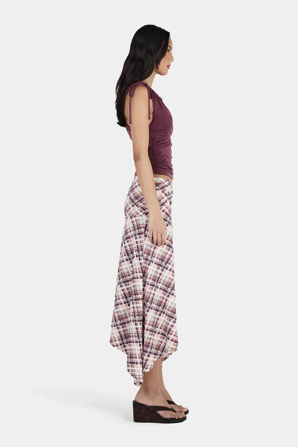VALENCIA TOP | PLUM