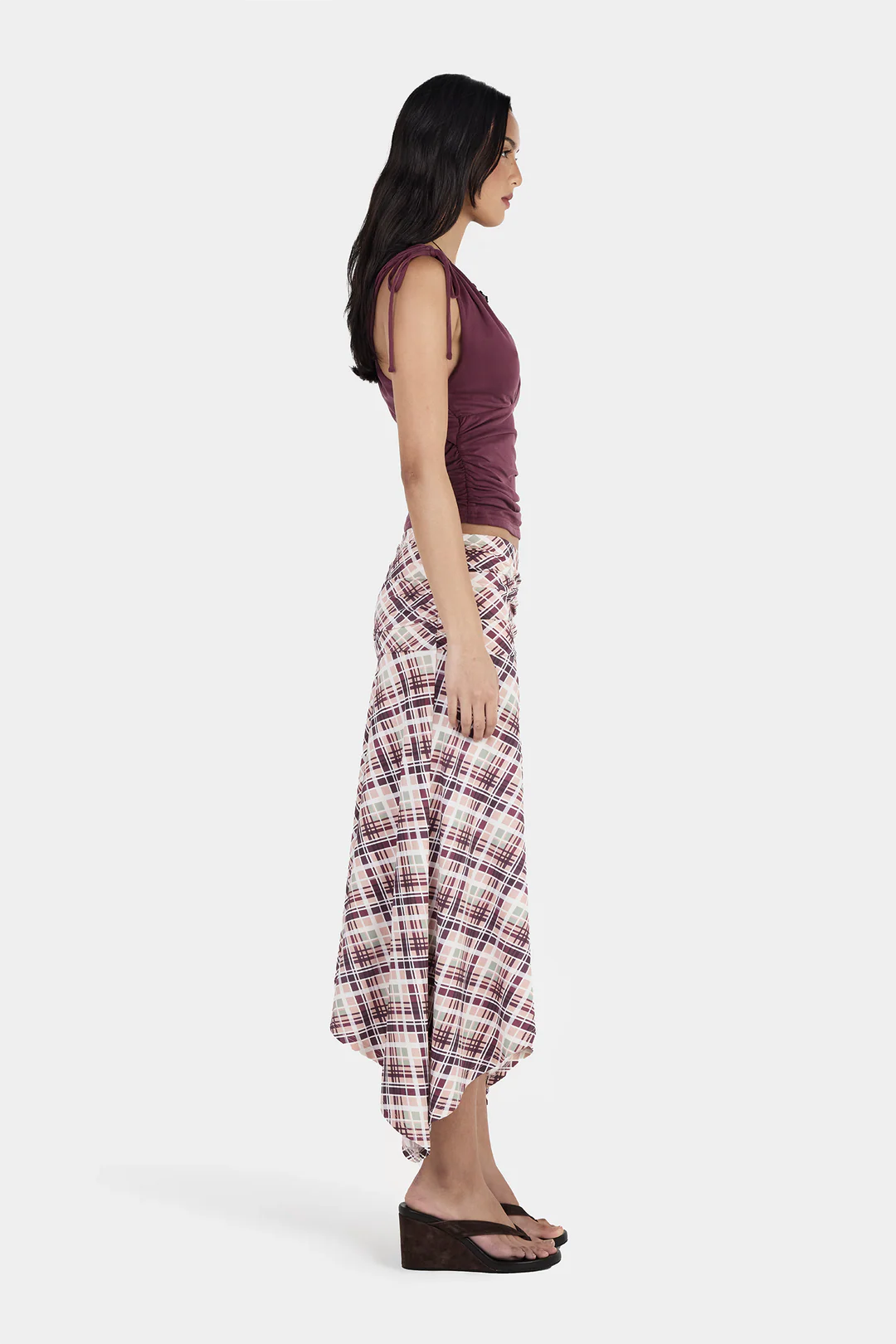 VALENCIA TOP | PLUM