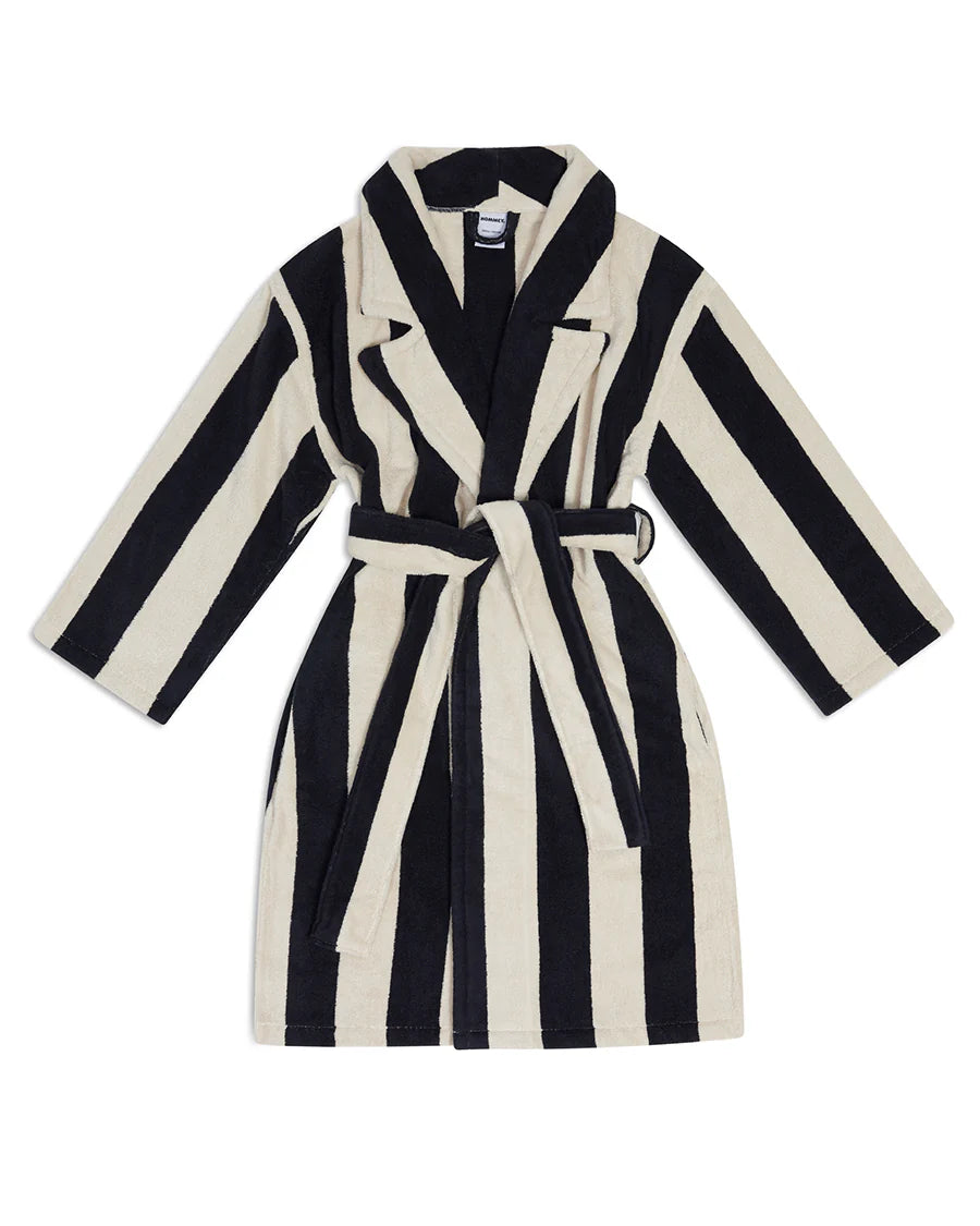 HOMMEY ROBE | VANILLA BEAN STRIPE