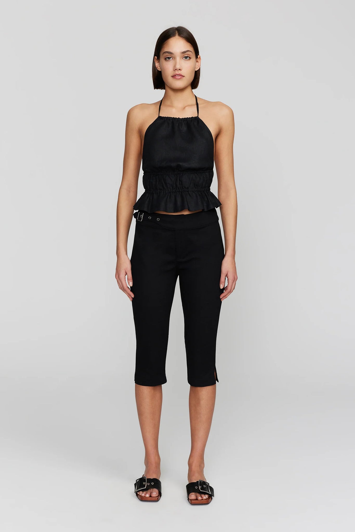 VERITY BACKLESS TOP | BLACK – Sean Scott Boutique