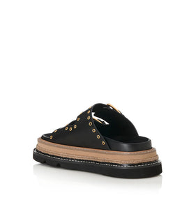 VELMA | BLACK LEATHER