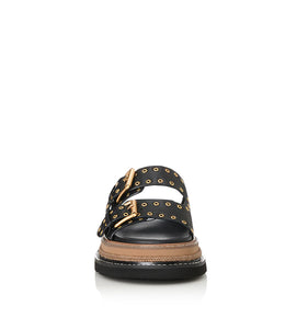 VELMA | BLACK LEATHER