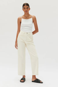 VINTAGE STRAIGHT JEAN | ECRU