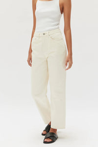 VINTAGE STRAIGHT JEAN | ECRU