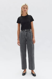 VINTAGE STRAIGHT JEAN | CHARCOAL