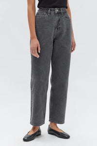 VINTAGE STRAIGHT JEAN | CHARCOAL