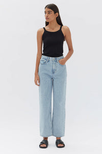 VINTAGE STRAIGHT JEAN | LIGHT STONE
