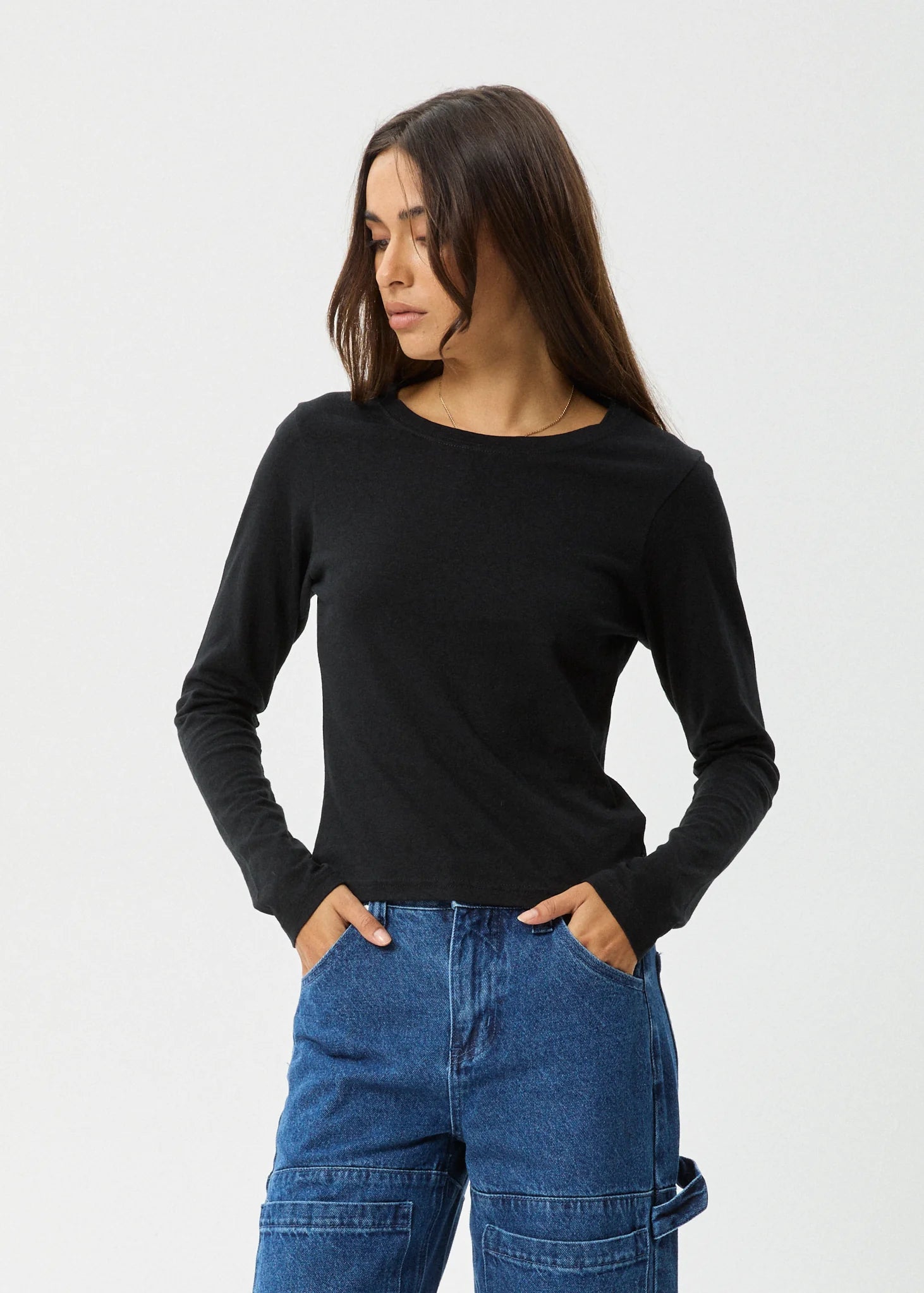 ELEVATE LONG SLEEVE TEE | BLACK