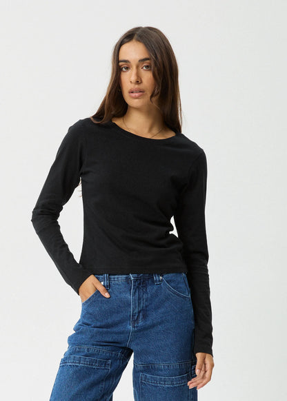 ELEVATE LONG SLEEVE TEE | BLACK