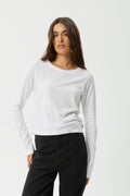 ELEVATE LONG SLEEVE TEE | WHITE