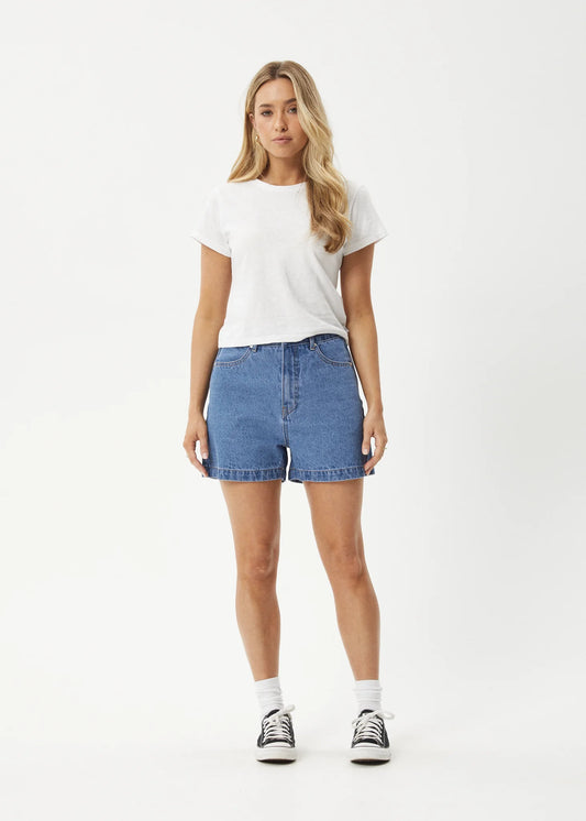 SEVENTY THREES DENIM SHORTS | WORN BLUE