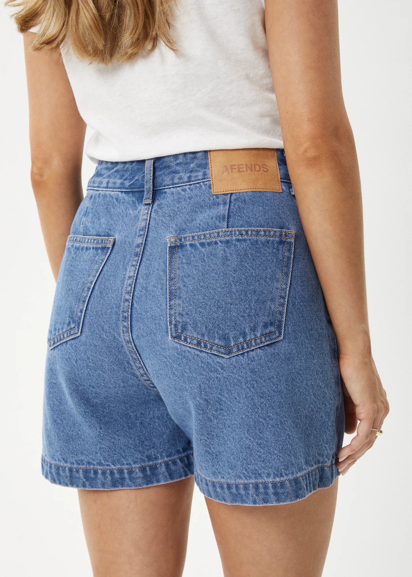 SEVENTY THREES DENIM SHORTS | WORN BLUE