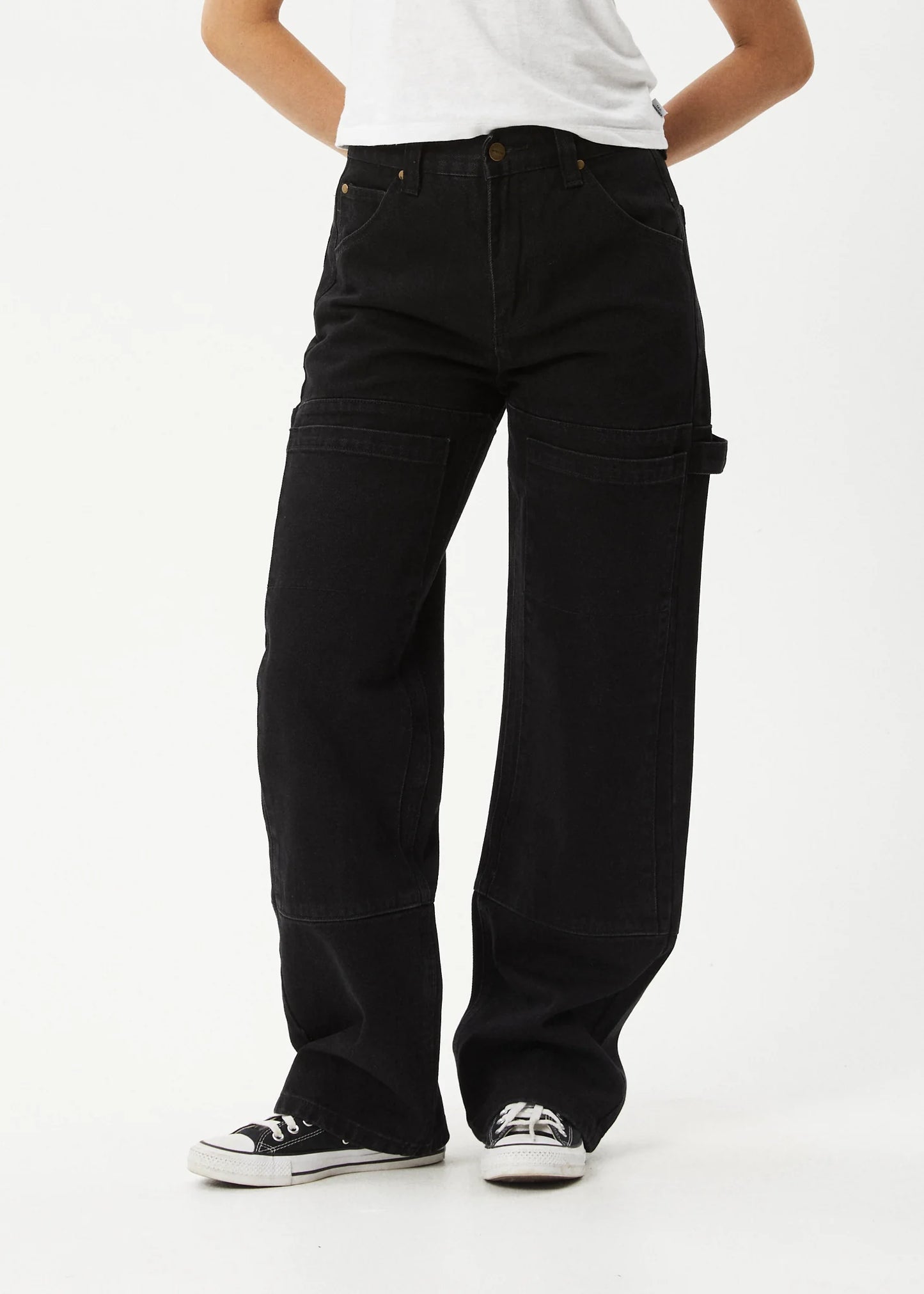 MOSS CARPENTER JEANS | WASHED BLACK