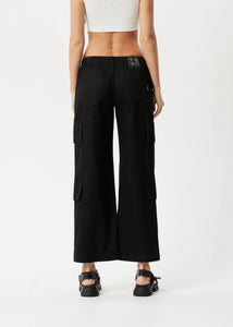 MIDNIGHT CARGO PANTS | BLACK