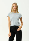 CARMEN BABY TEE | GREY