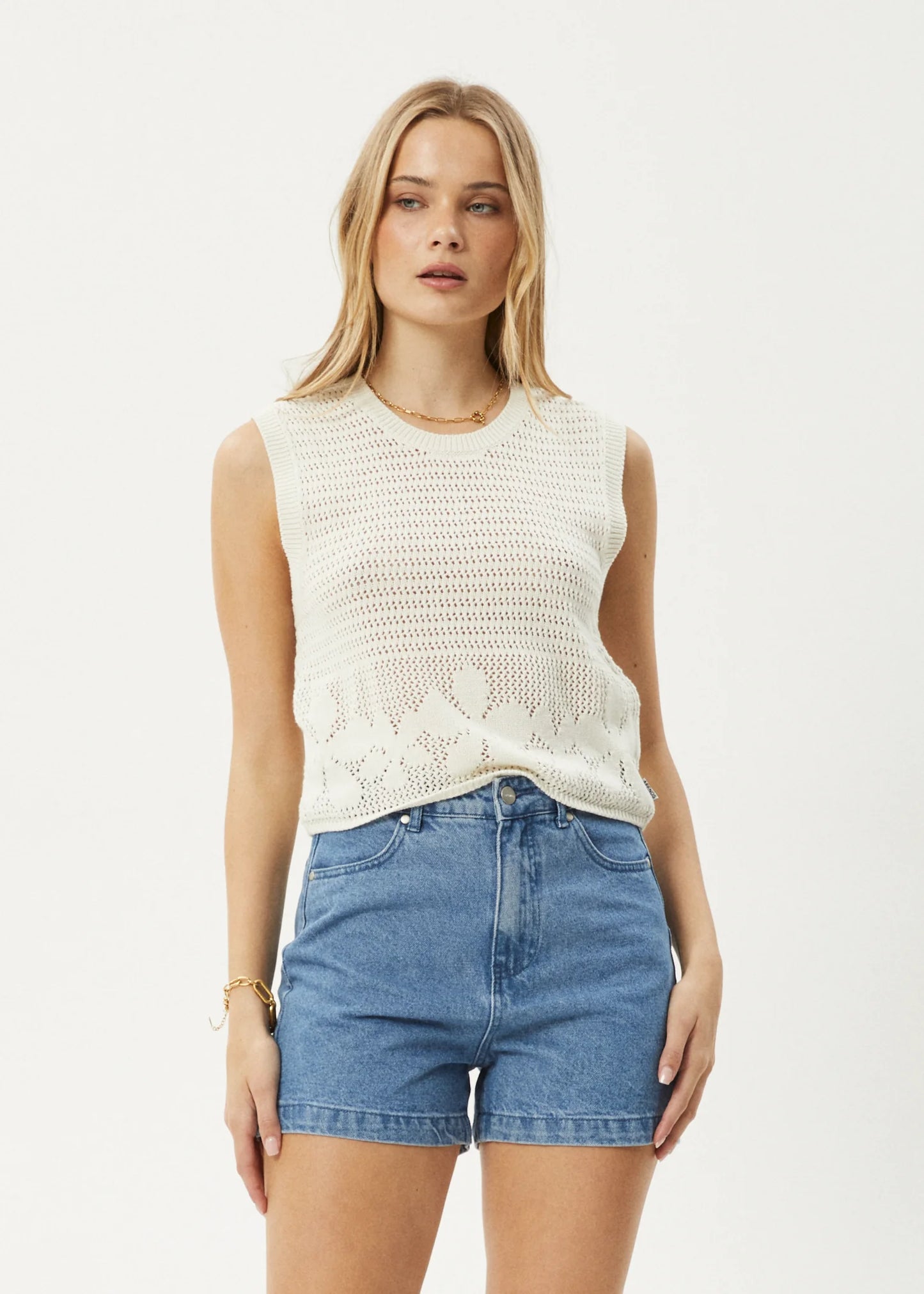 SAINT KNIT TOP | WHITE